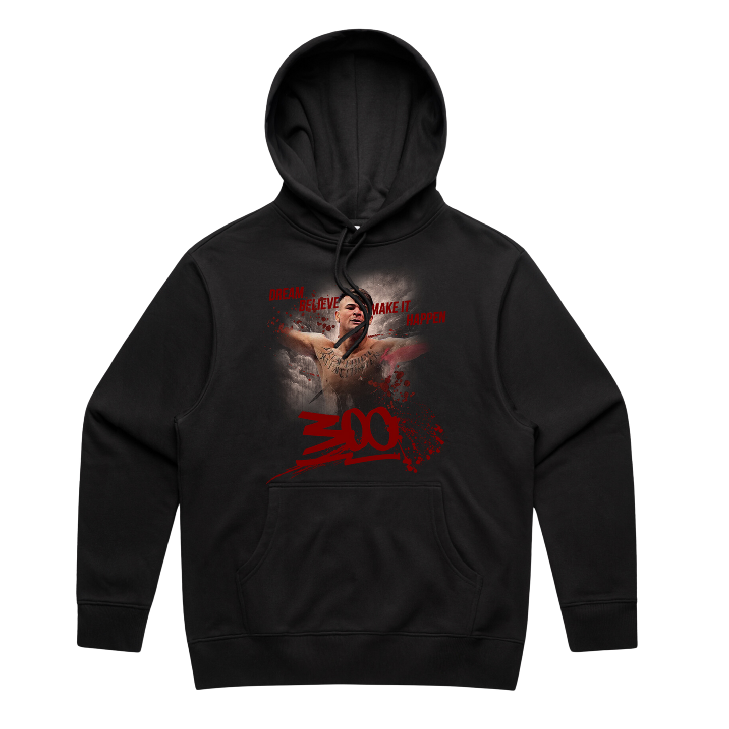 Diego Lopes 300 Black Pullover Hoodie