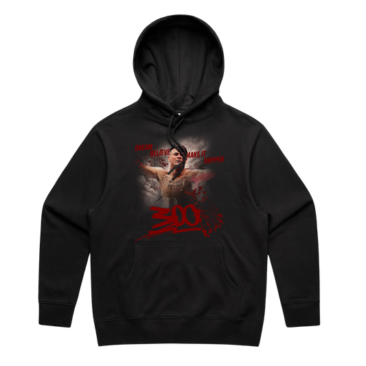 Diego Lopes 300 Black Pullover Hoodie